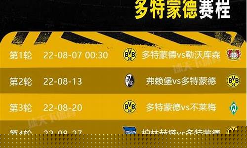 多特蒙德状态火爆锁定德甲半程冠军,全队身价首破5亿-多特蒙德德甲赛程