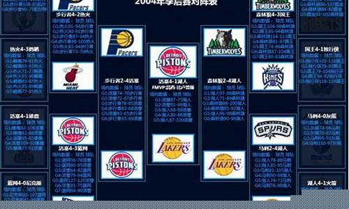 nba05年季后赛回放-05年nba季后赛球队