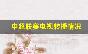 中超联赛电视转播情况-中超联赛电视直播安排